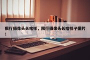 限行摄像头长啥样，限行摄像头长啥样子图片！